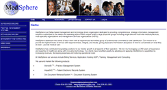 Desktop Screenshot of medsphereonline.com